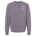 Load image into Gallery viewer, Define Embroidery Plum Sweatshirt