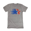Load image into Gallery viewer, USA Vintage Stars Gray T-Shirt
