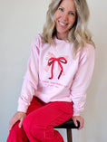 Load image into Gallery viewer, Pink Bow Sweatshirt