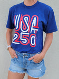 Load image into Gallery viewer, USA 250 Navy T-Shirt
