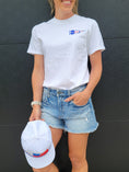 Load image into Gallery viewer, USA Pennant White T-Shirt