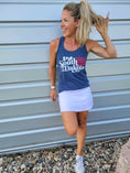 Load image into Gallery viewer, South Dakota Women's Vintage Navy Tank