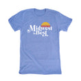 Load image into Gallery viewer, Midwest is Best Blue T-Shirt