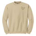 Load image into Gallery viewer, Custom Embroidered Dog Ear Sweatshirt

