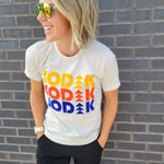 Load image into Gallery viewer, SoDak Repeat Oatmeal T-Shirt
