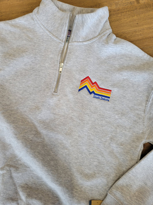 SD Mountains 1/4 Zip Sweatshirt