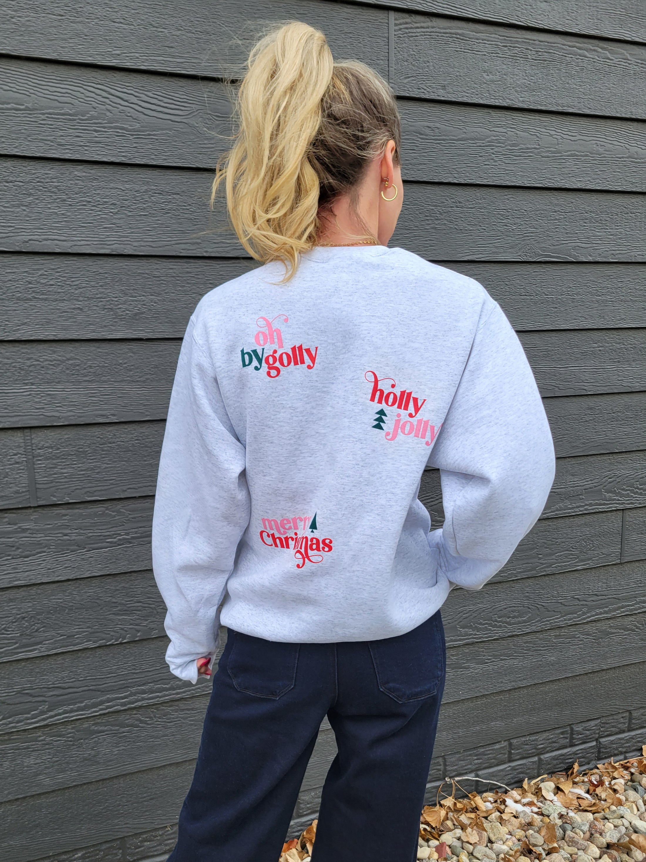 Oh By Golly Light Gray Sweatshirt