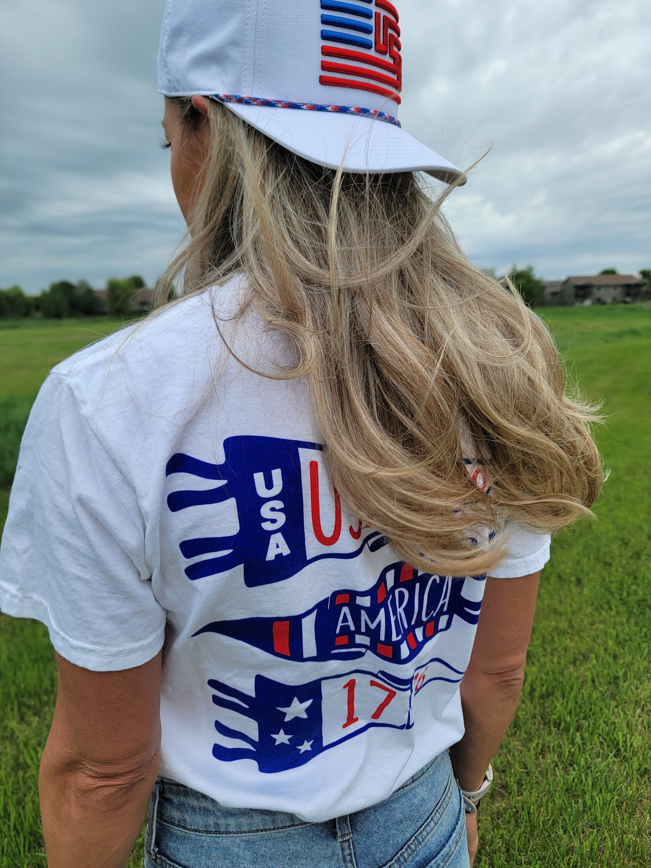 USA Puff Hat