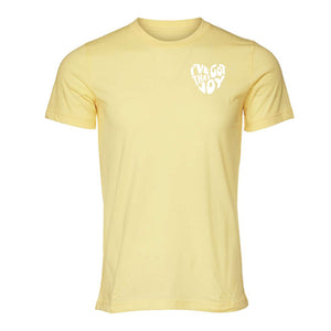 "I've Got That Joy" Puff Print Yellow T-Shirt