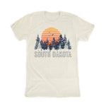 Load image into Gallery viewer, South Dakota Trees Oatmeal T-Shirt
