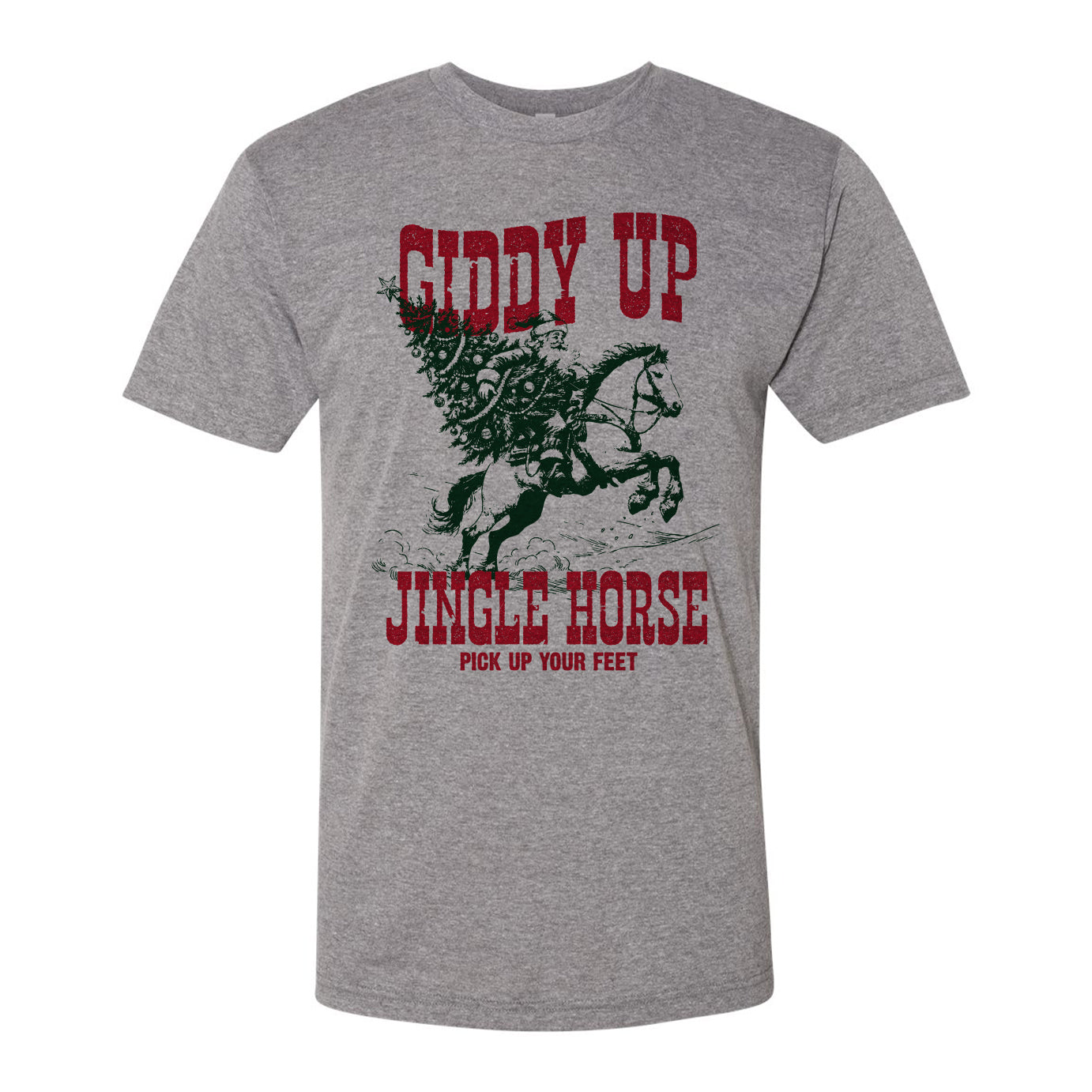 Giddy Up Gray T-Shirt