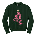 Load image into Gallery viewer, YOUTH Merry Green Sweatshirt
