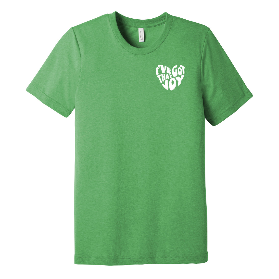 "I've Got That Joy" Puff Print Green T-Shirt