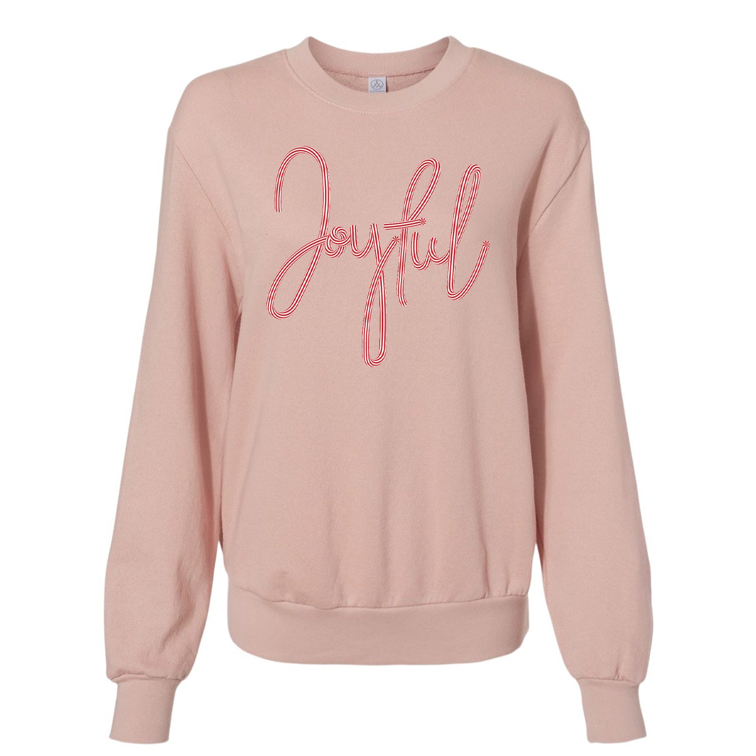 Joyful Blush Terry Sweatshirt