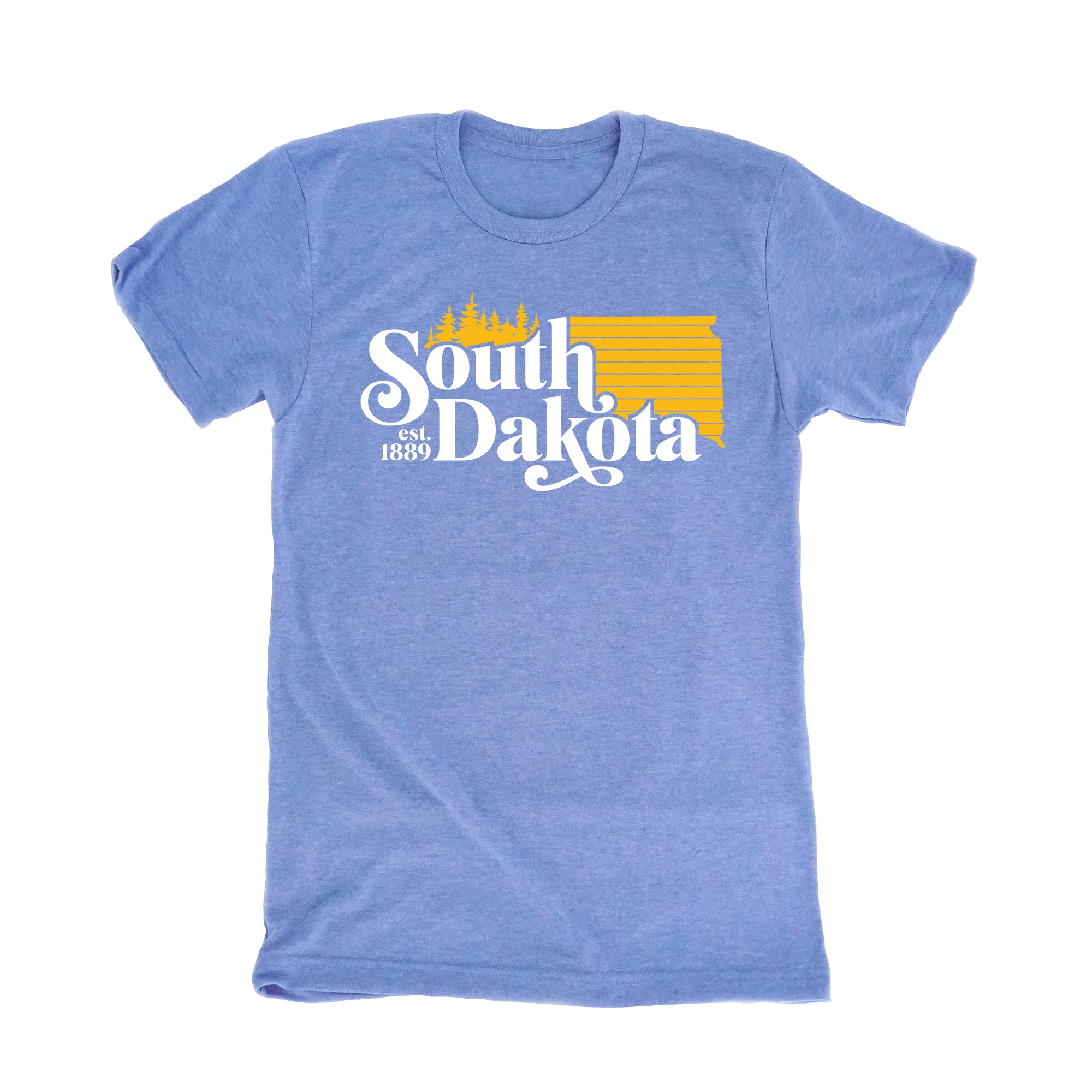 South Dakota 1889 Blue T-Shirt