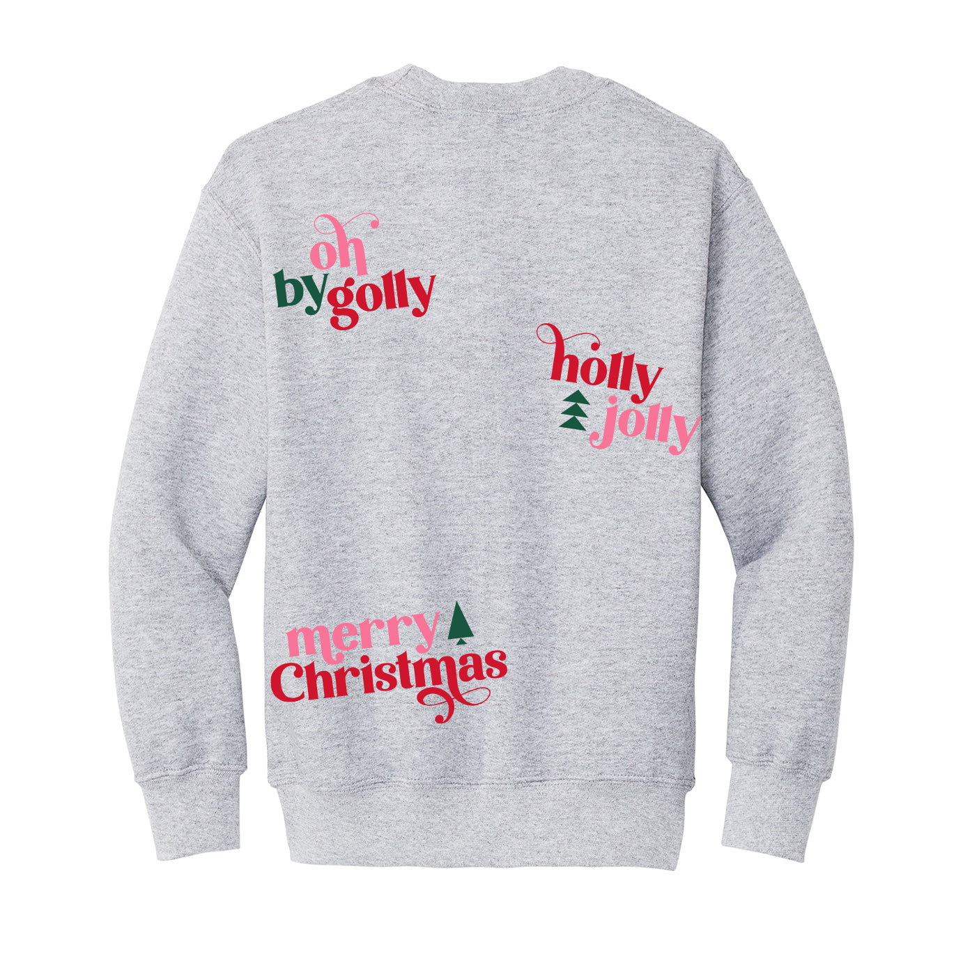 YOUTH Oh By Golly Light Gray Sweatshirt