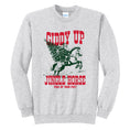 Load image into Gallery viewer, Giddy Up Light Gray Sweatshirt

