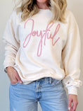 Load image into Gallery viewer, Joyful Cream Sweatshirt
