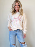 Load image into Gallery viewer, Joyful Cream Sweatshirt
