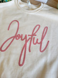 Load image into Gallery viewer, Joyful Cream Sweatshirt
