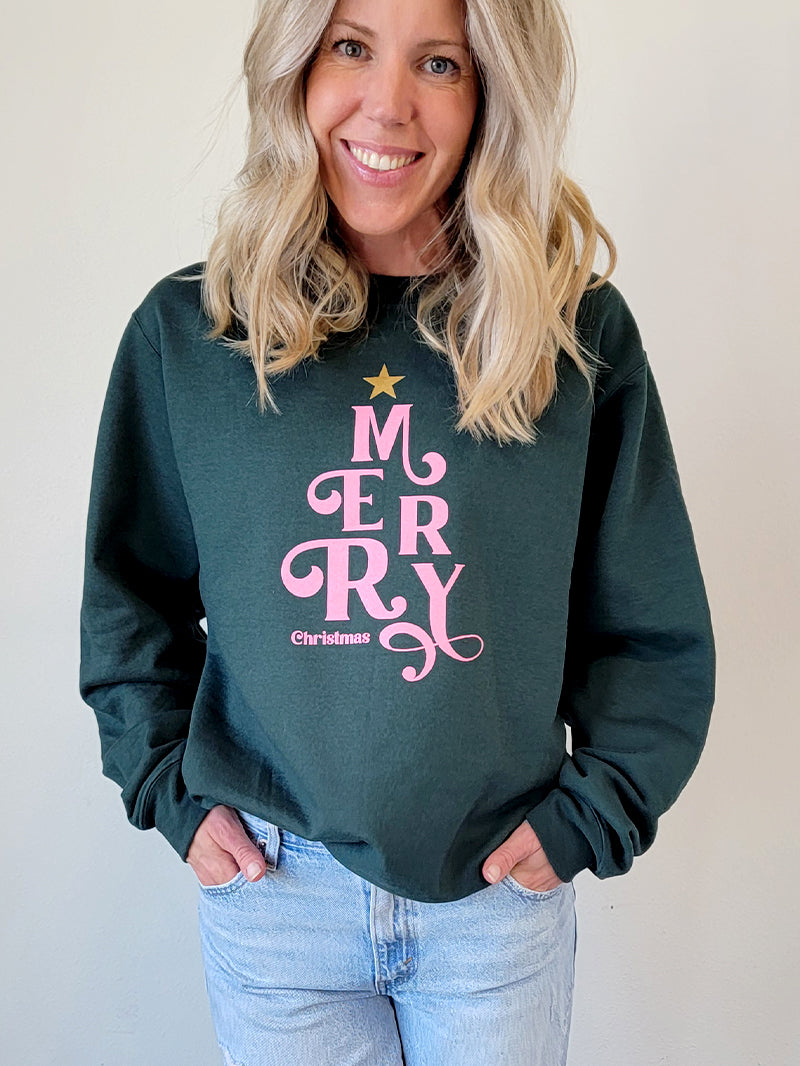 Merry Forest Green Sweatshirt