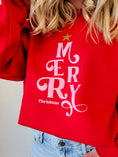 Load image into Gallery viewer, Merry Tree Red Sweatshirt
