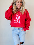 Load image into Gallery viewer, Merry Tree Red Sweatshirt
