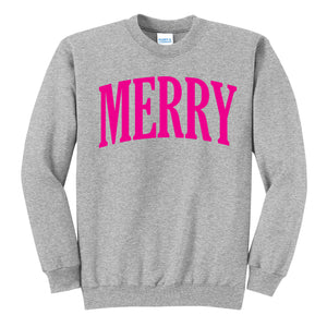 Merry Gray Sweatshirt