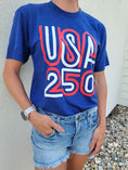 Load image into Gallery viewer, USA 250 Navy T-Shirt
