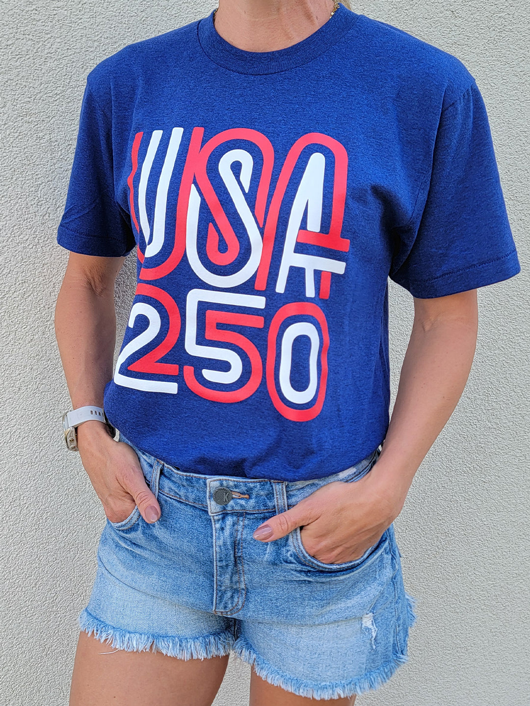USA 250 Navy T-Shirt