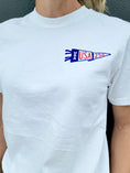 Load image into Gallery viewer, USA Pennant White T-Shirt
