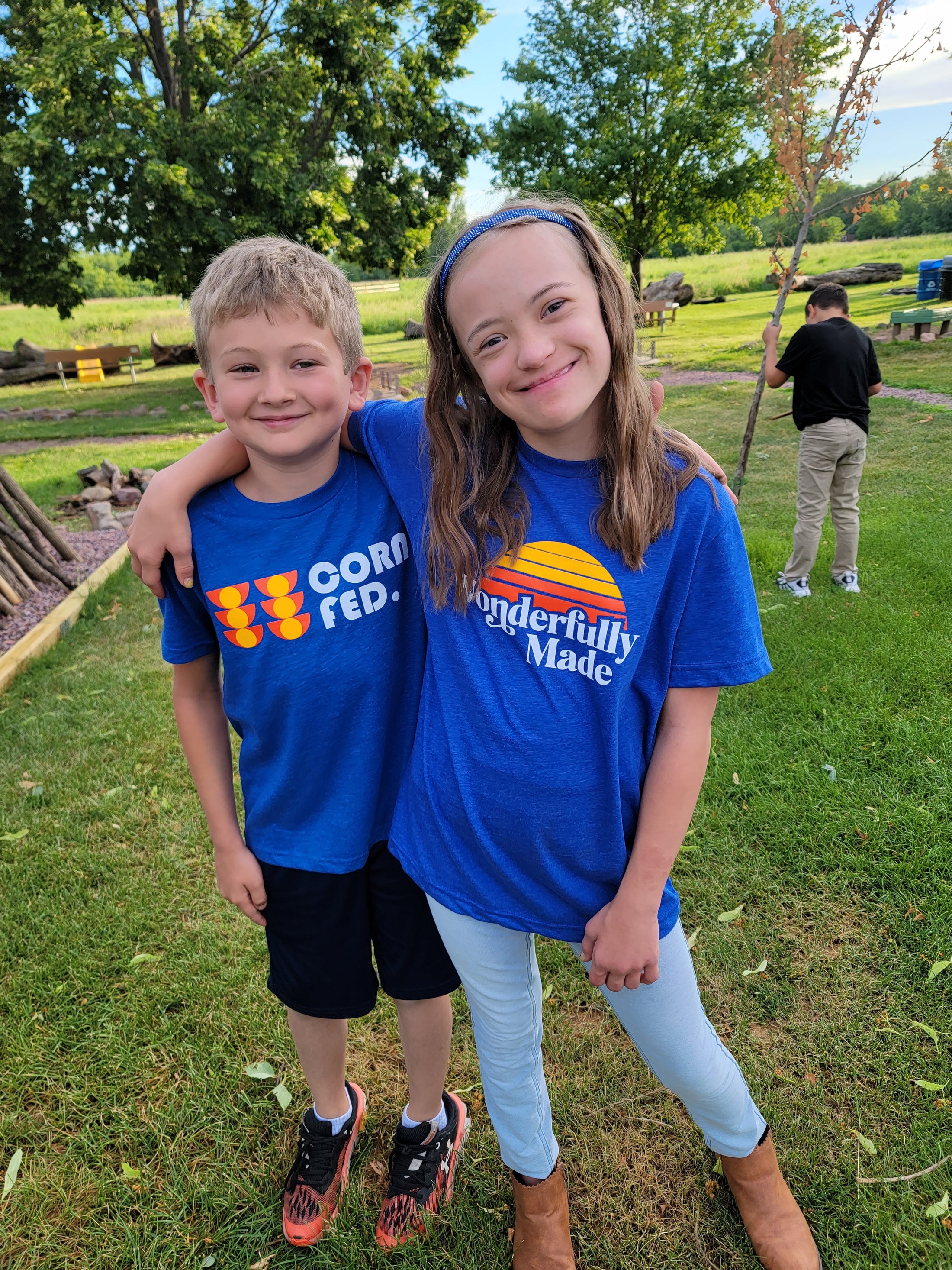 Corn Fed Blue Youth T-Shirt