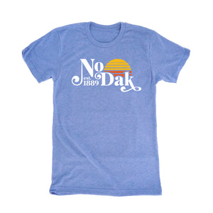 NoDak Retro Blue T-Shirt