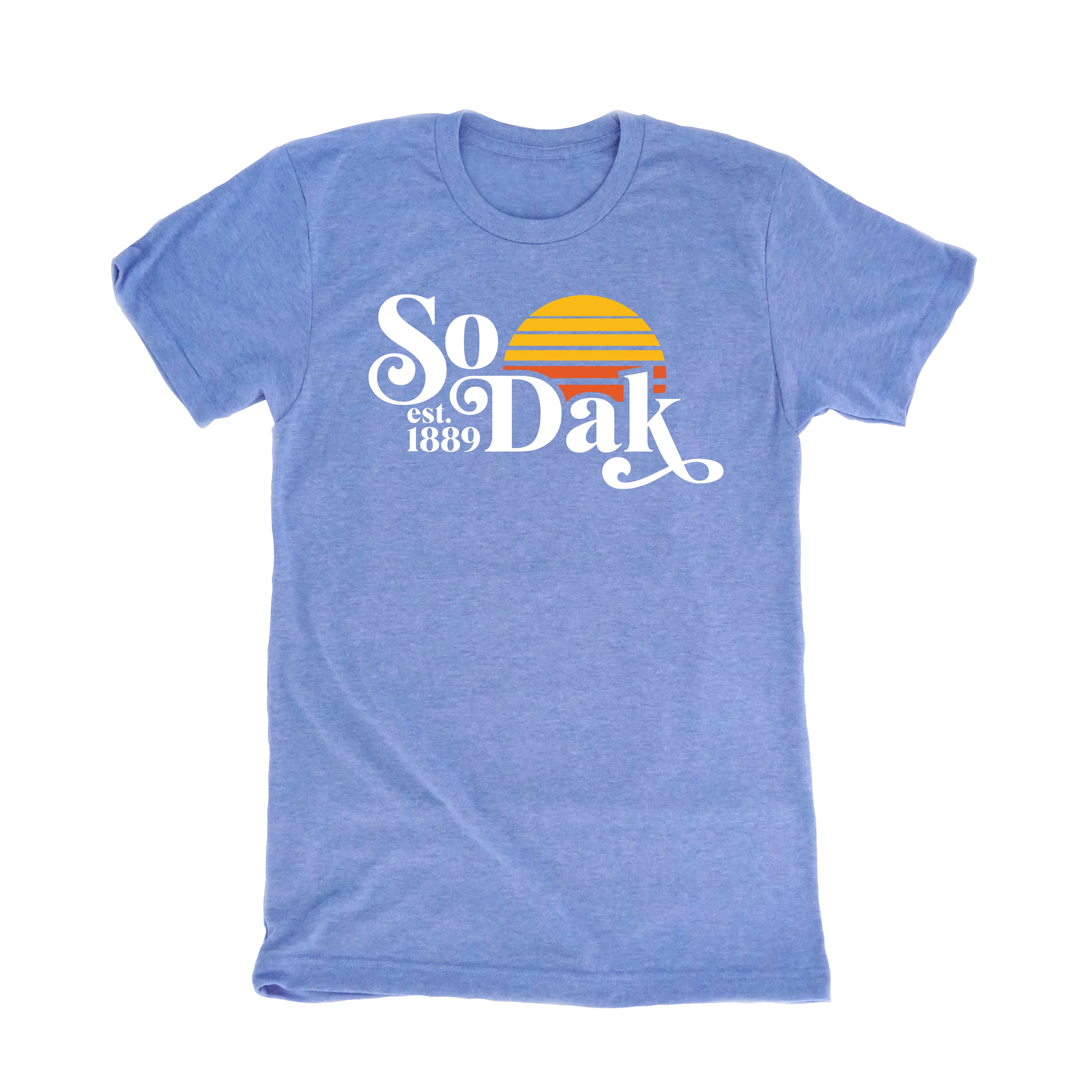 SoDak Retro Blue T-Shirt