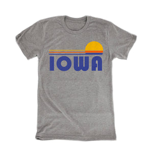 Iowa Sunrise Gray T-Shirt