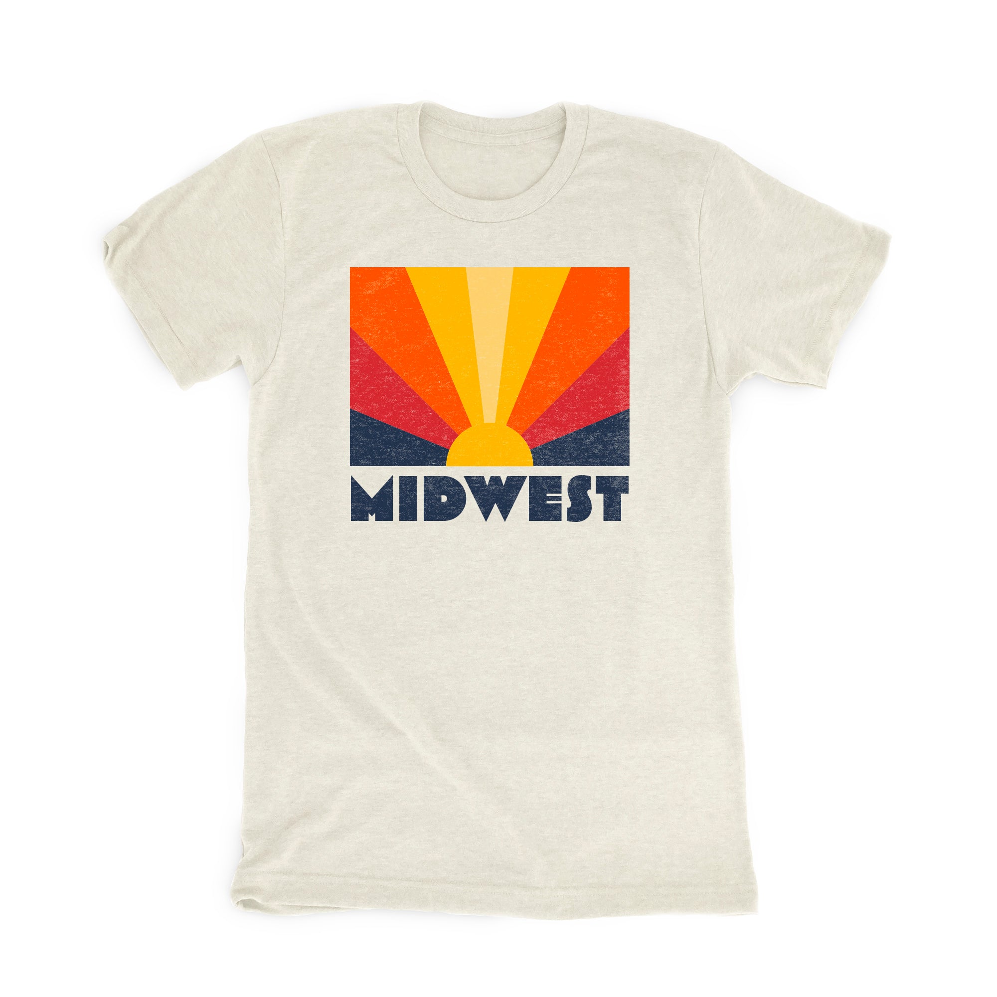 Midwest Sunburst Oatmeal T-Shirt