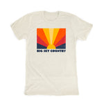 Load image into Gallery viewer, Big Sky Country Sunburst Oatmeal T-Shirt
