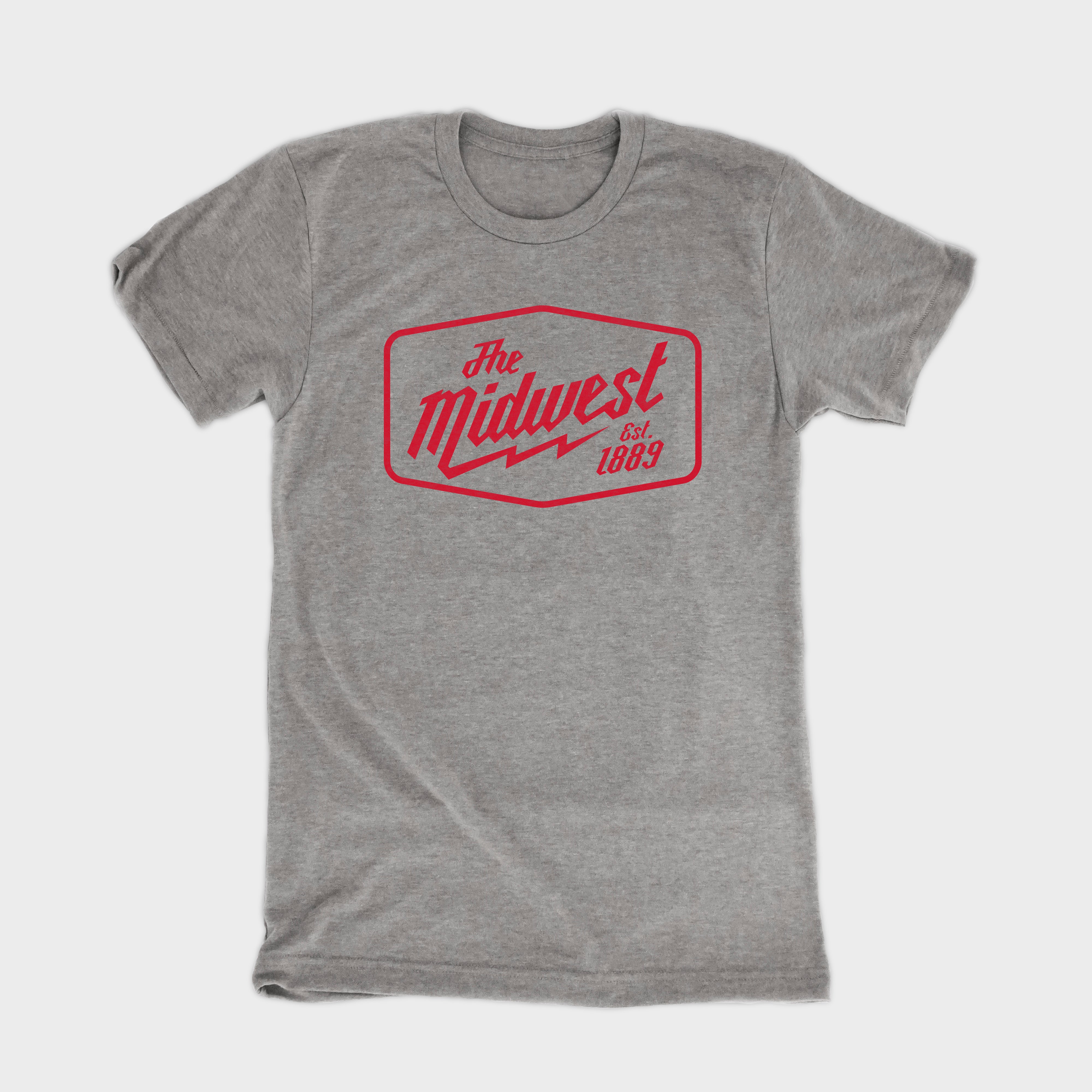 Midwest Milwaukee Gray T-Shirt