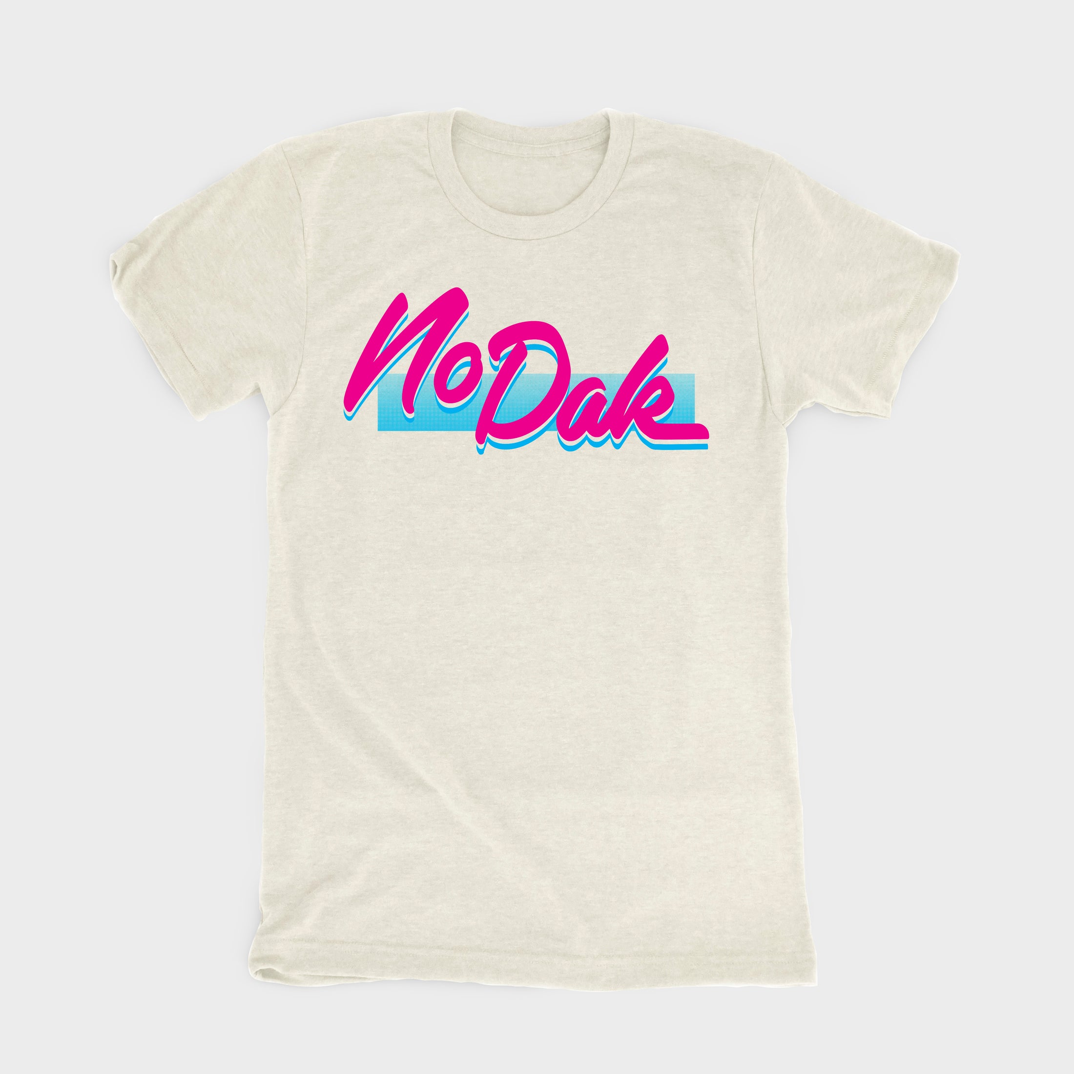 NoDak Neon Oatmeal T-Shirt