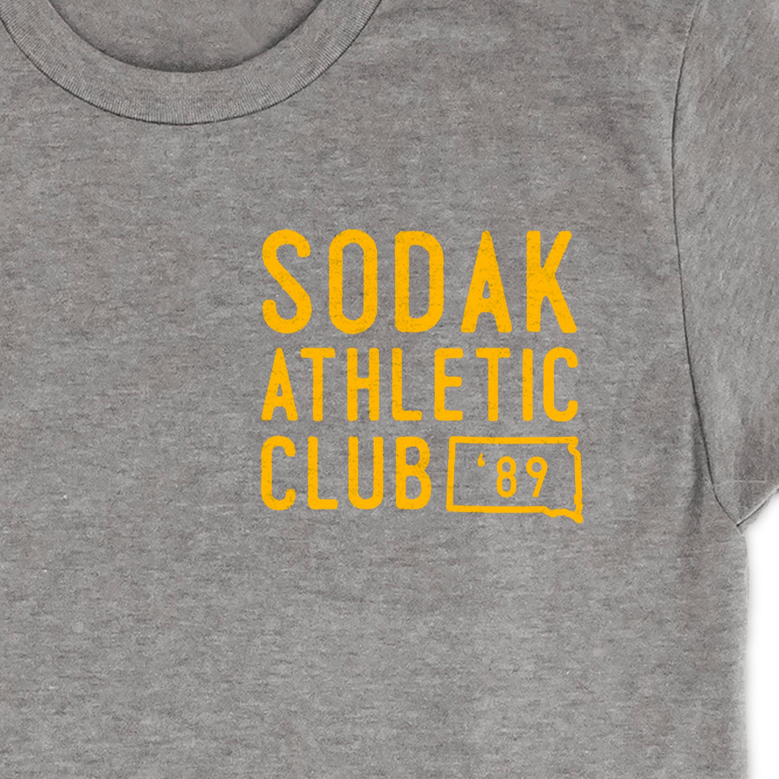 SoDak Athletic Club Gray T-Shirt