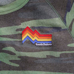 Load image into Gallery viewer, South Dakota Embroidered Camo Sweatshirt
